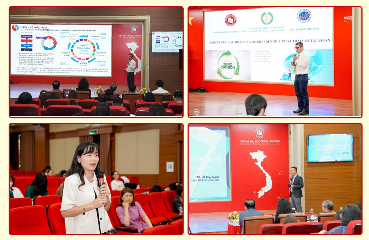 Các chuyên gia chia sẻ tại Hội thảo