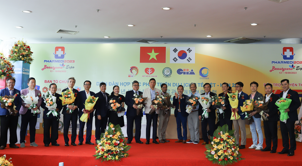 Toàn cảnh Diễn dàn Diễn đàn Hợp tác Phát triển Du lịch Y tế Việt Nam - Hàn Quốc 2023