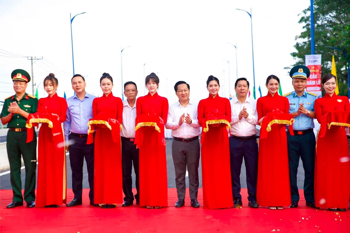 Thông xe cầu Năm Lý tại TP Thủ Đức: Bước đột phá hạ tầng giao thông
