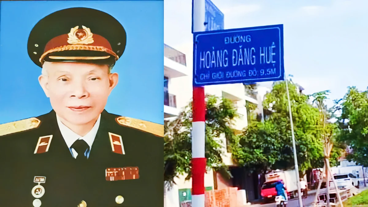 Cố Thiếu tướng Hoàng Đăng Huệ