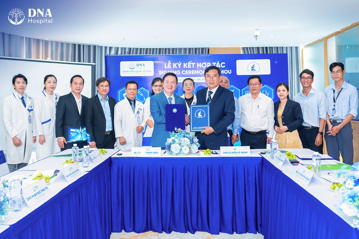 Bệnh viện Quốc tế DNA và Trường Đại học Khoa học tự nhiên, Đại học Quốc Gia Tp. HCM ký kết hợp tác (MOU)