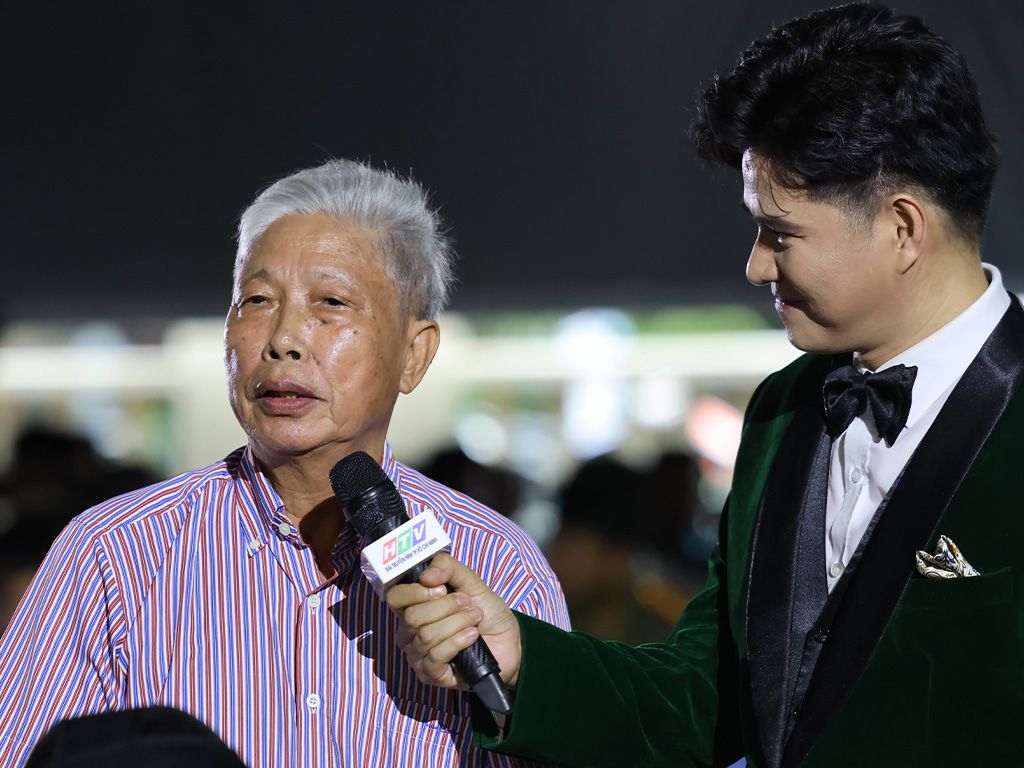 Ông Hà Quang Yên, một trong những tấm gương tiêu biểu được vinh danh tại chương trình