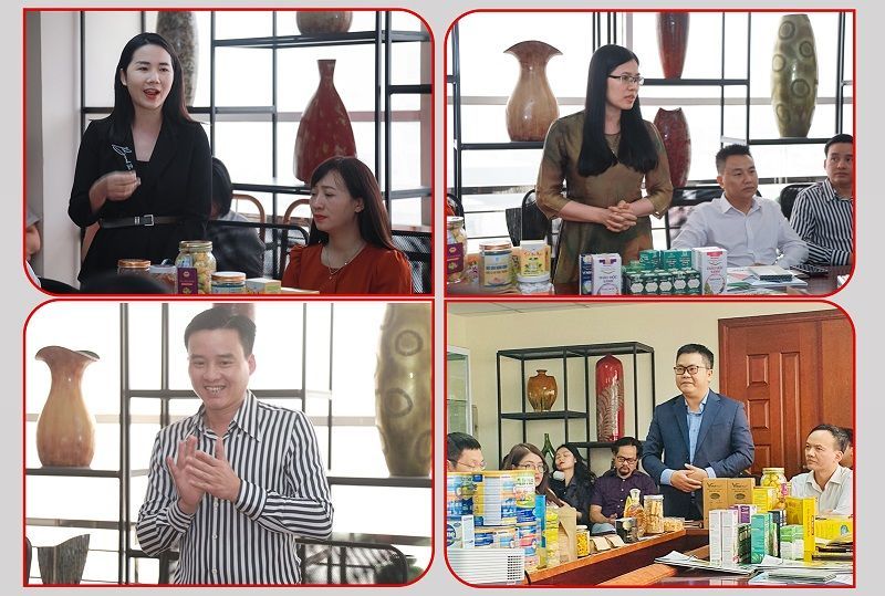 Doanh nghiệp chia sẻ tại chương trình.