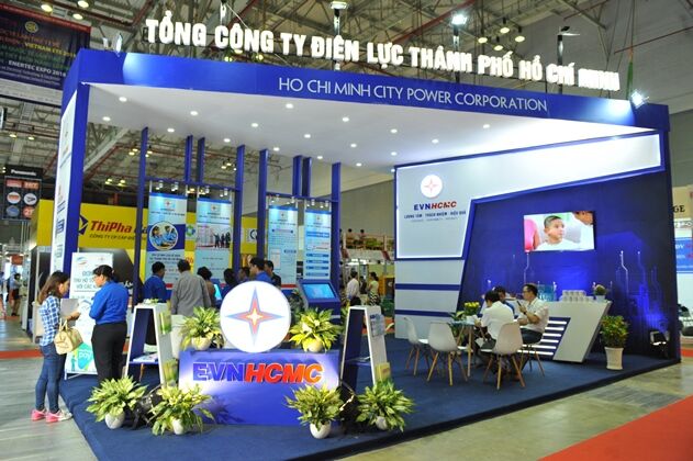 Gian hàng EVN Hồ Chí Minh tại Enertec Expo 2019