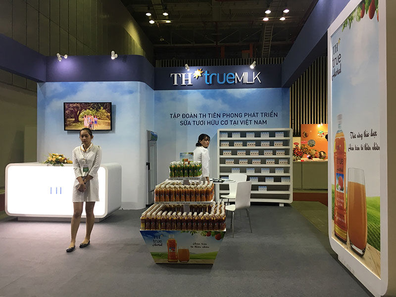 Gian hàng của TH True Milk tại Vietnam PFA 2019 - Ảnh Ngọc Hân 