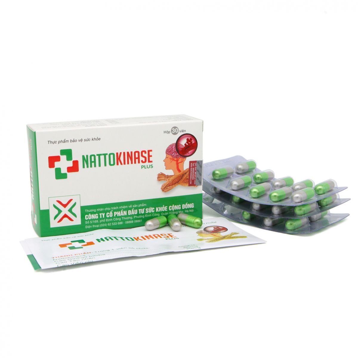 “Nattokinase Plus” giúp tăng cường, duy trì sự tiêu huyết khối trong mạch máu của cơ thể, dùng phòng ngừa, hỗ trợ điều trị những bệnh lý có liên quan tới cục máu đông 