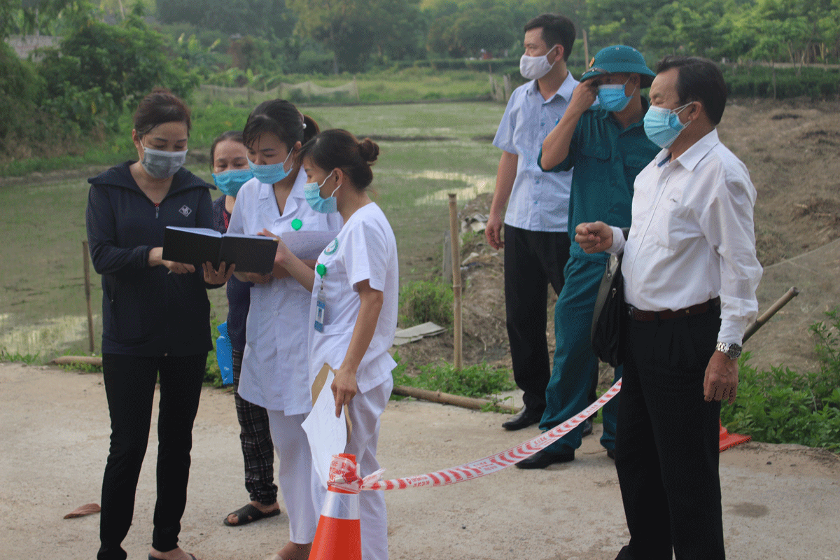 Thái Nguyên: Khẩn trương phong tỏa, truy vết các trường hợp liên quan ca nghi nhiễm SARS-CoV-2