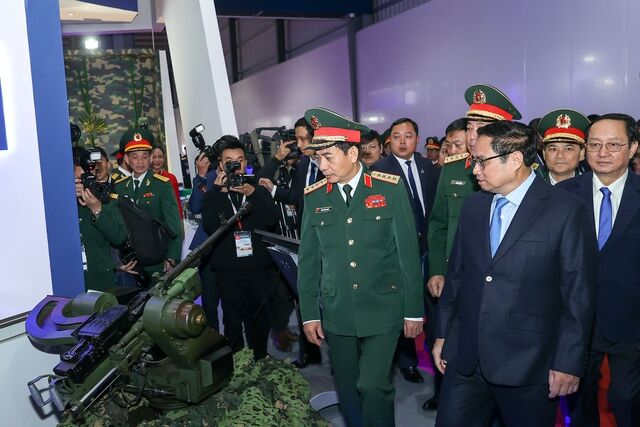 Thủ tướng Phạm Minh Chính: Chính sách quốc phòng của Việt Nam là vì hòa bình, tự vệ, vì nhân dân - Ảnh 5. Thủ tướng Phạm Minh Chính: Chính sách quốc phòng của Việt Nam là vì hòa bình, tự vệ, vì nhân dân - Ảnh 5.