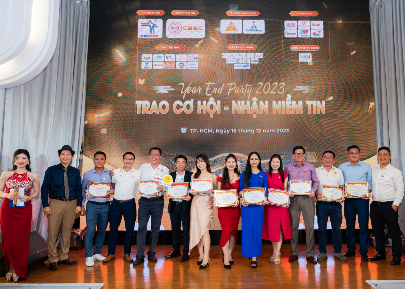 CLB CBSC vinh danh và tri ân các cá nhân, tập thể đạt thành tích xuất sắc năm 2023