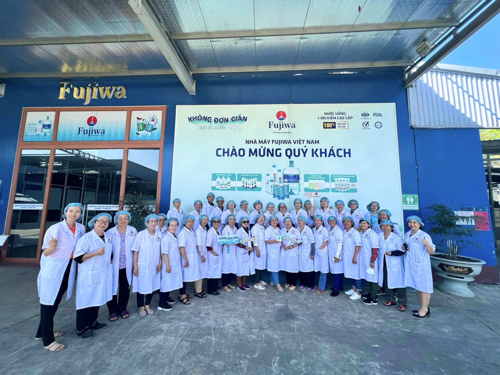 Hội Phụ Nữ phường 1, phường 3 quận Bình Thạnh tham quan nhà máy Fujiwa