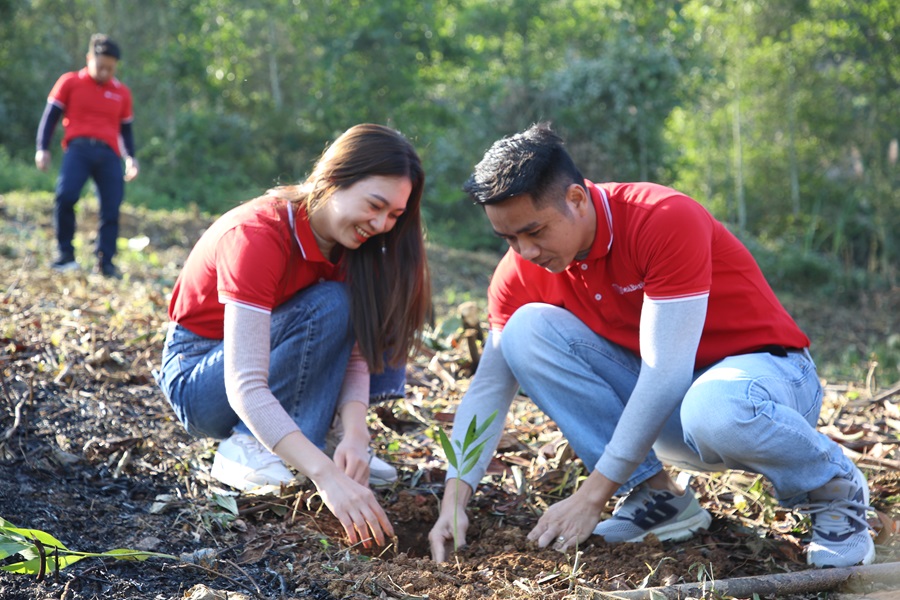 Ngân hàng SeABank tiếp tục phủ xanh 3ha rừng phòng hộ tại Thanh Hóa