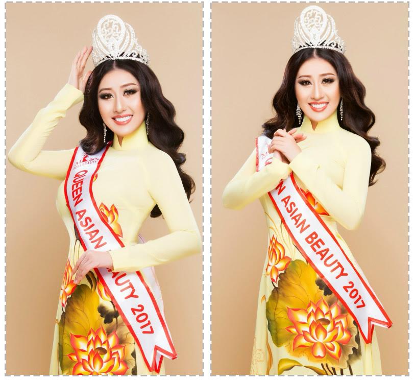 Kim Trang là Nữ hoàng sắc đẹp Đông Nam Á năm 2017