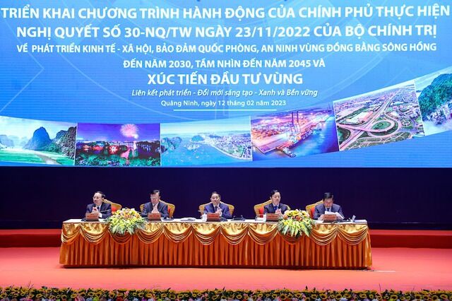 Vùng Đồng bằng sông Hồng phải dẫn dắt quá trình cơ cấu lại nền kinh tế và chuyển đổi mô hình tăng trưởng của cả nước - Ảnh 1. Vùng Đồng bằng sông Hồng phải dẫn dắt quá trình cơ cấu lại nền kinh tế và chuyển đổi mô hình tăng trưởng của cả nước - Ảnh 1.