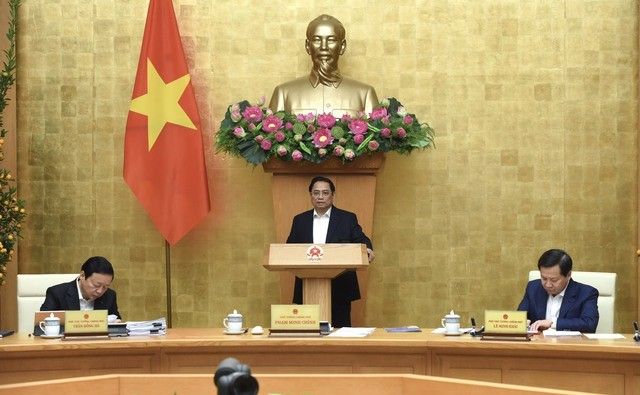 Chính phủ họp phiên thường kỳ và chuyên đề xây dựng pháp luật tháng 1/2023