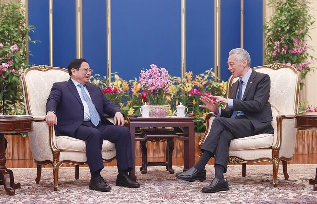 Tạo xung lực mạnh mẽ cho quan hệ Đối tác Chiến lược Việt Nam-Singapore - Ảnh 2. Tạo xung lực mạnh mẽ cho quan hệ Đối tác Chiến lược Việt Nam-Singapore - Ảnh 2.