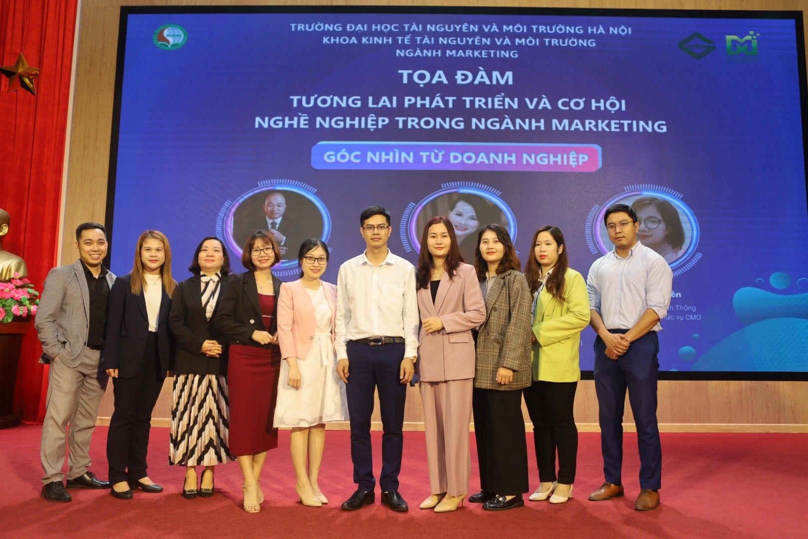 Các Thầy Cô ngành Marketing tham gia buổi Tọa đàm