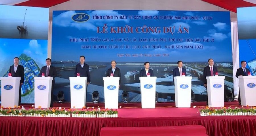 Khởi công giai đoạn 2 Dự án Khu phát triển GAS & LNG hơn 800 tỉ đồng