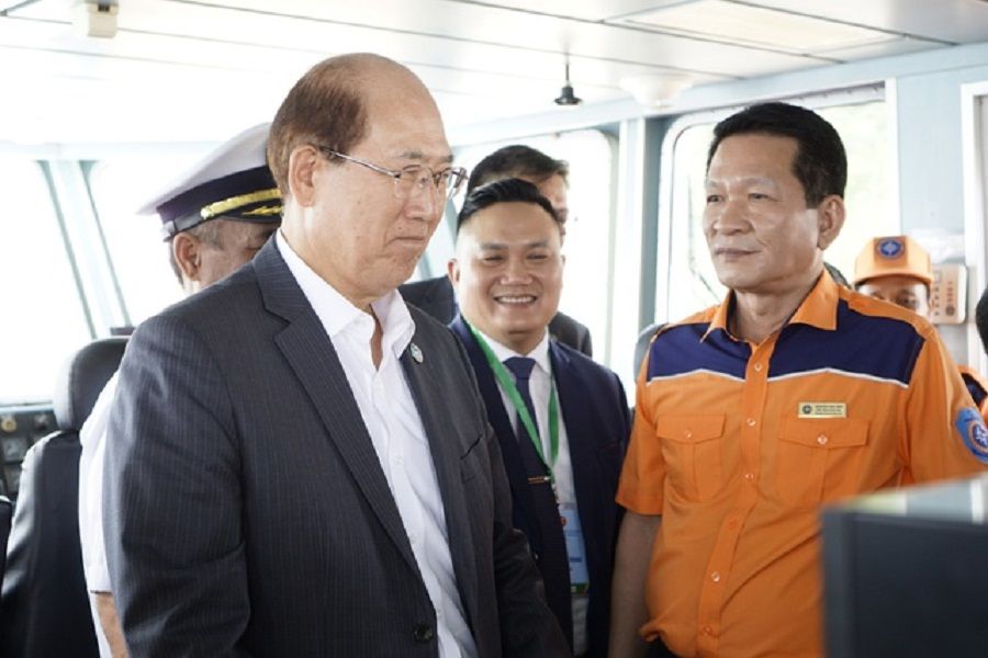 Tổng thư ký Tổ chức Hàng hải Quốc tế IMO thăm và động viên lực lượng tìm kiếm cứu nạn hàng hải Việt Nam