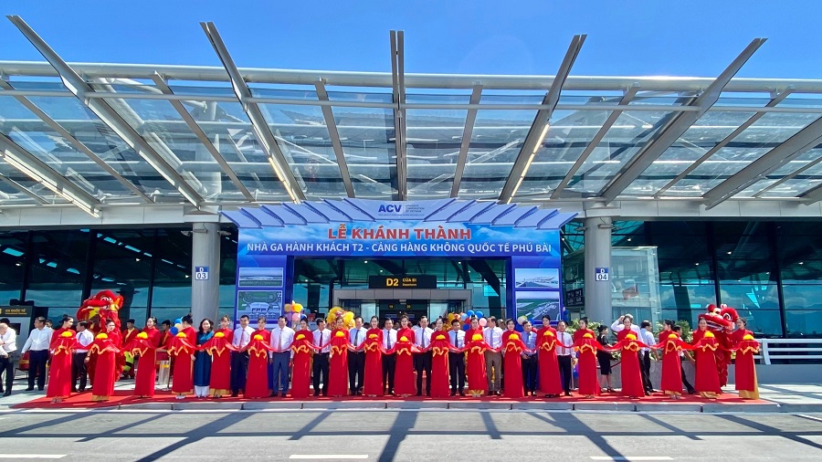 Khánh thành Nhà ga hành khách T2 - Cảng hàng không quốc tế Phú Bài