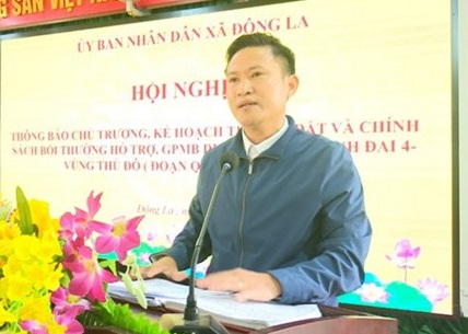 Chủ tịch UBND xã Đông La Kiều Duy Tập