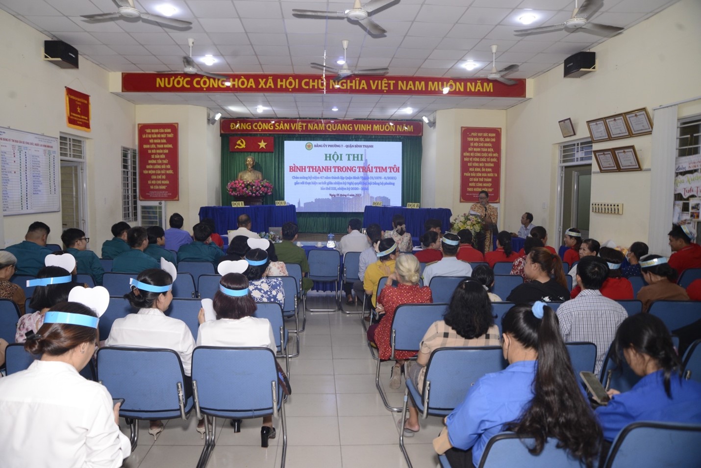 Quang cảnh cuộc thi