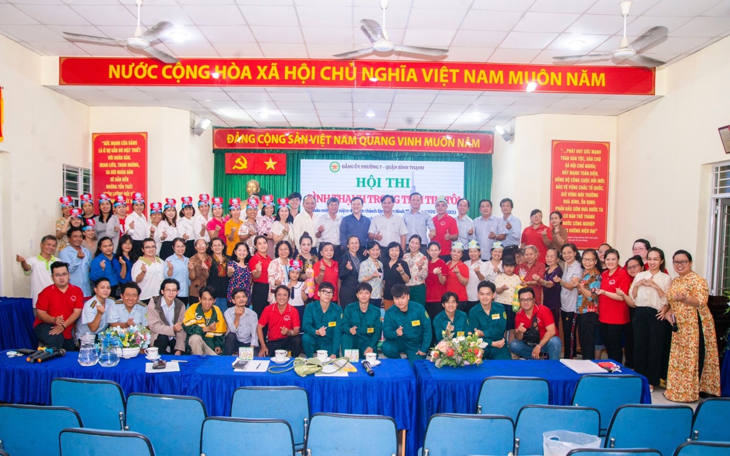 Quang cảnh cuộc thi