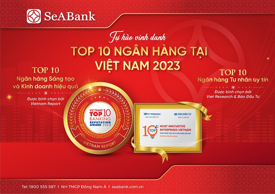 SeABank: Top 10 Ngân hàng sáng tạo và kinh doanh hiệu quả - Ngân hàng tư nhân uy tín 2023