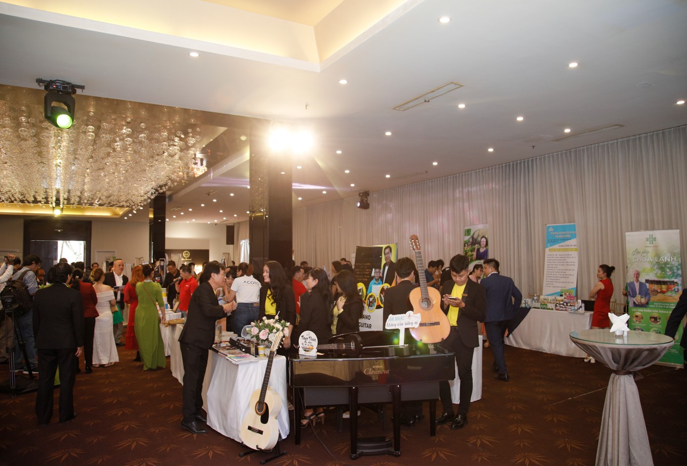 Không gian triễn lãm hội chợ