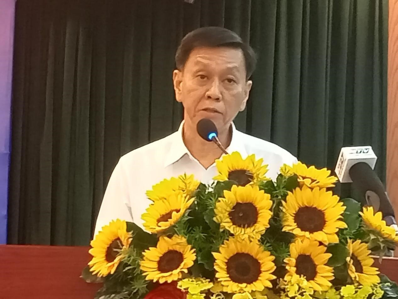 Đồng chí Nguyễn Thọ Truyền, PTB.TG Thành ủy phát biểu cuối buổi tọa đàm