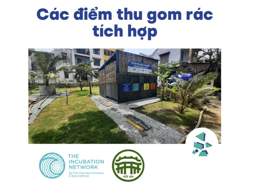 Điểm thu gom, nơi mọi loại rác đều được tiếp nhận trước khi đưa vào quy trình xử lý