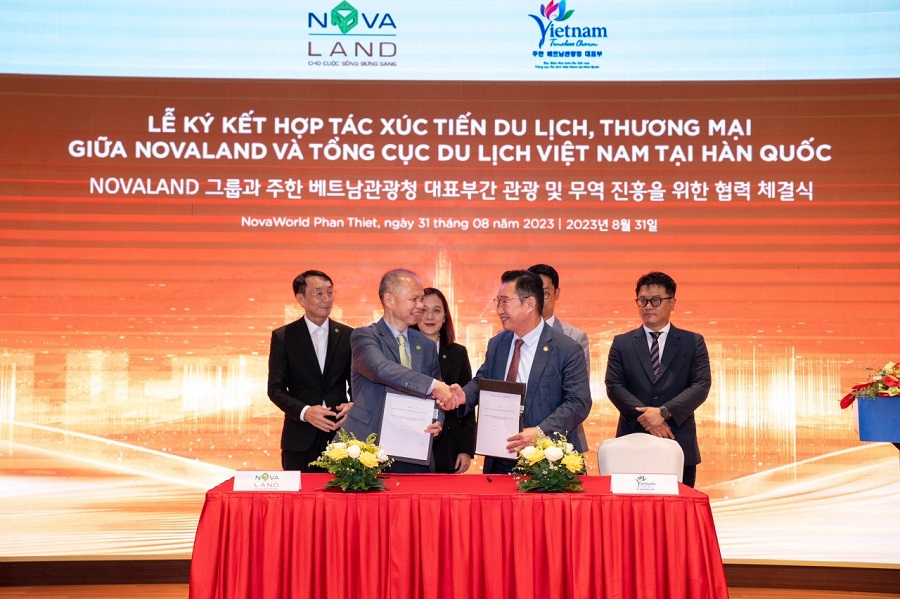 Đẩy mạnh xúc tiến du lịch – thương mại, Novaland Group ký kết hợp tác với các hiệp hội, doanh nghiệp Hàn Quốc