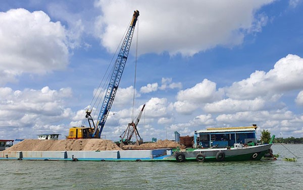 Bảo đảm nguồn vật liệu cho các dự án trọng điểm ngành giao thông vận tải khu vực đồng bằng sông Cửu Long