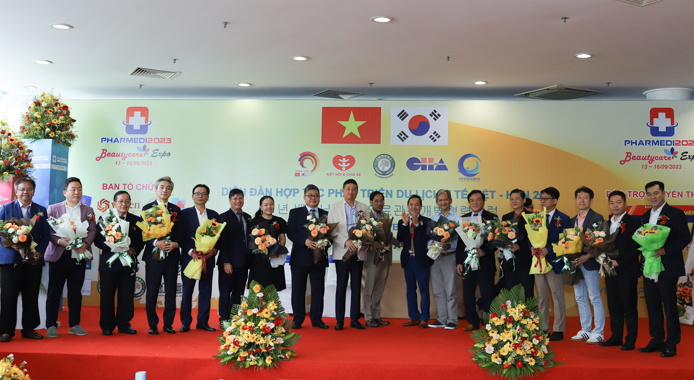 Toàn cảnh Diễn dàn Diễn đàn Hợp tác Phát triển Du lịch Y tế Việt Nam - Hàn Quốc 2023