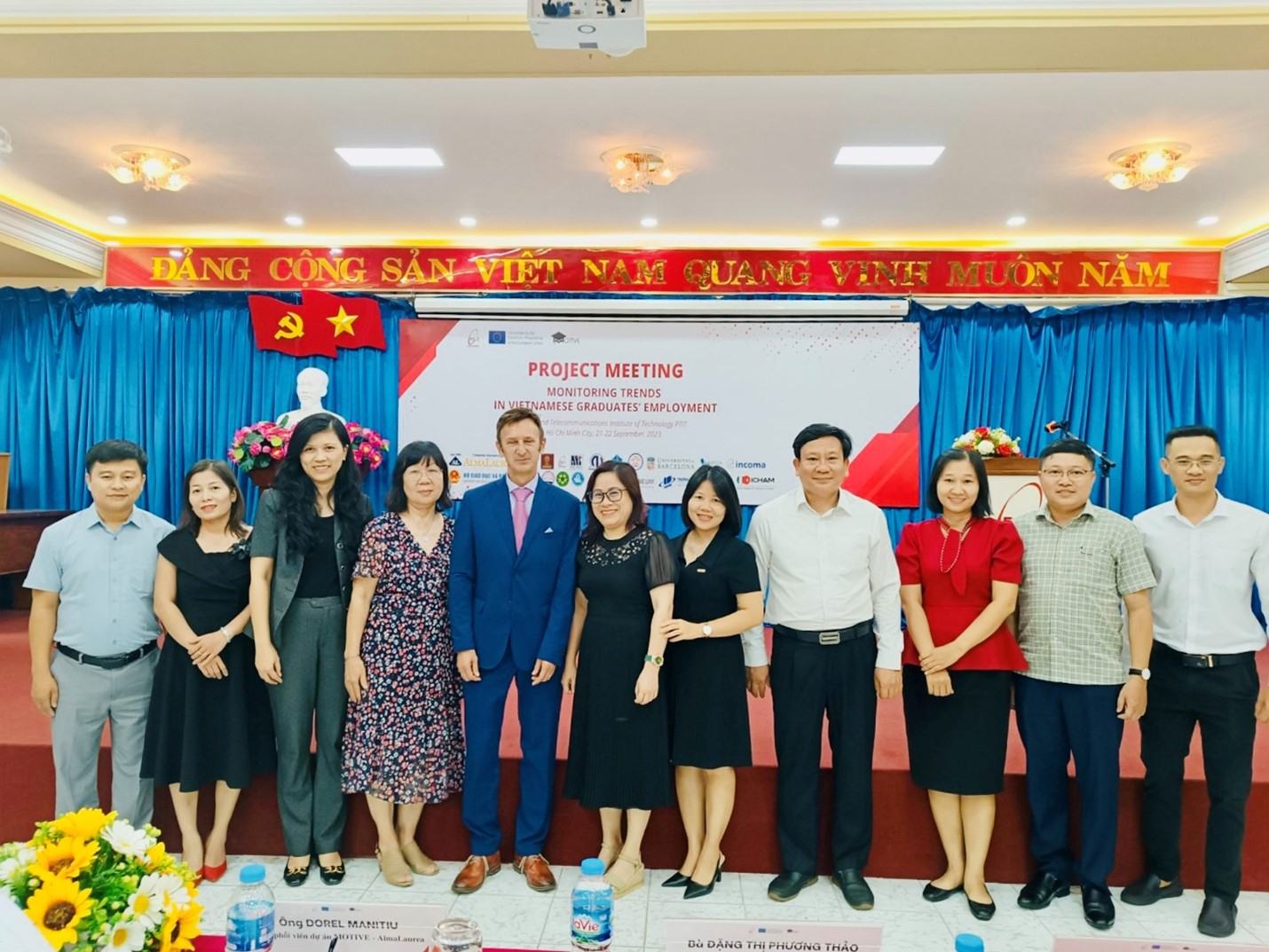 Đoàn công tác Học viện Hành chính Quốc gia tham dự Hội nghị tập huấn Dự án MOTIVE
