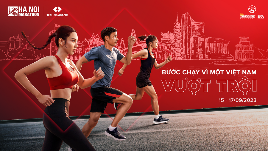 Giải chạy Hà Nội Marathon Techcombank lan tỏa tinh thần