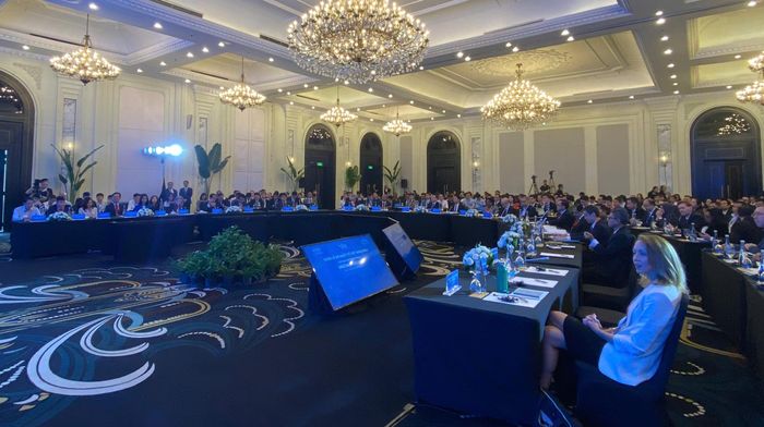 Toàn cảnh phiên khai mạc Tuần lễ số quốc tế Việt Nam 2024.