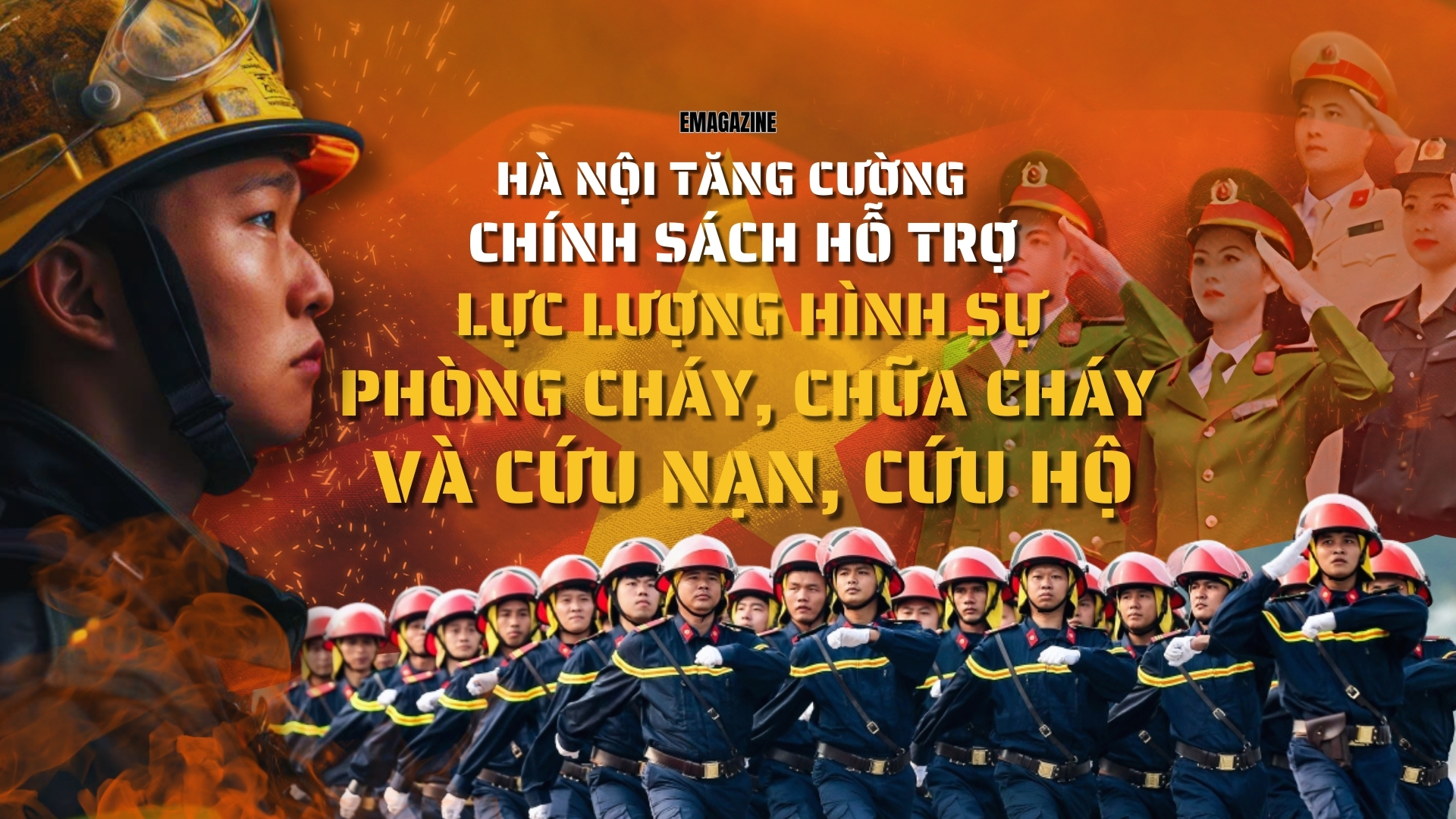 Hà Nội tăng cường chính sách hỗ trợ lực lượng hình sự phòng cháy, chữa cháy và cứu nạn, cứu hộ