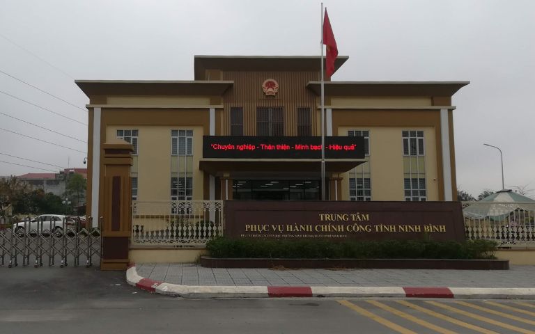 Trung tâm hành chính công tỉnh Ninh Bình [Update 11/2024]