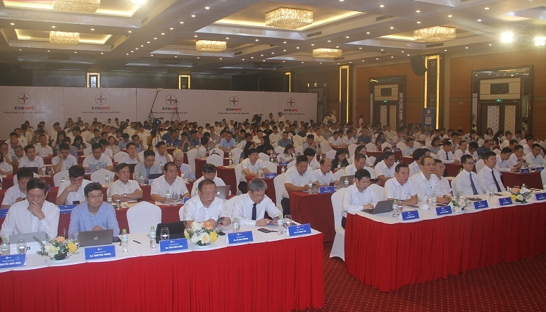Toàn cảnh hội nghị tại điểm cầu Thanh Hóa
