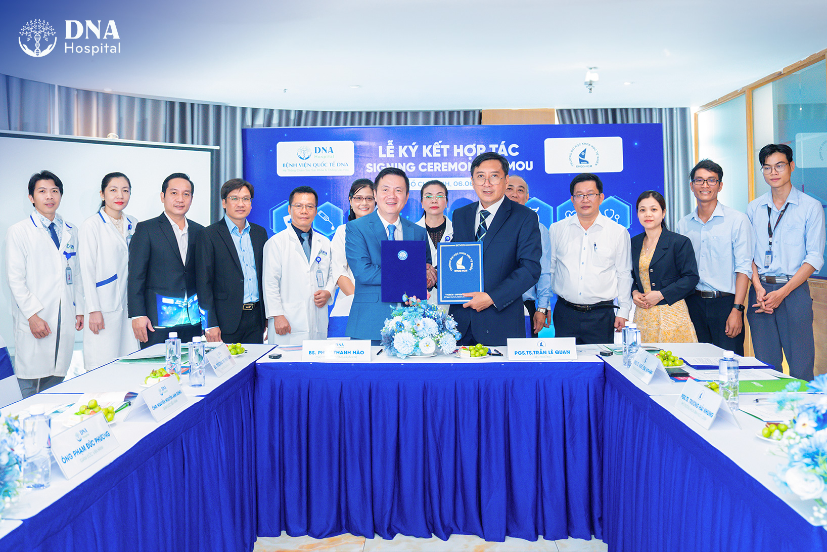 Bệnh viện Quốc tế DNA và Trường Đại học Khoa học tự nhiên, Đại học Quốc Gia Tp. HCM ký kết hợp tác (MOU)