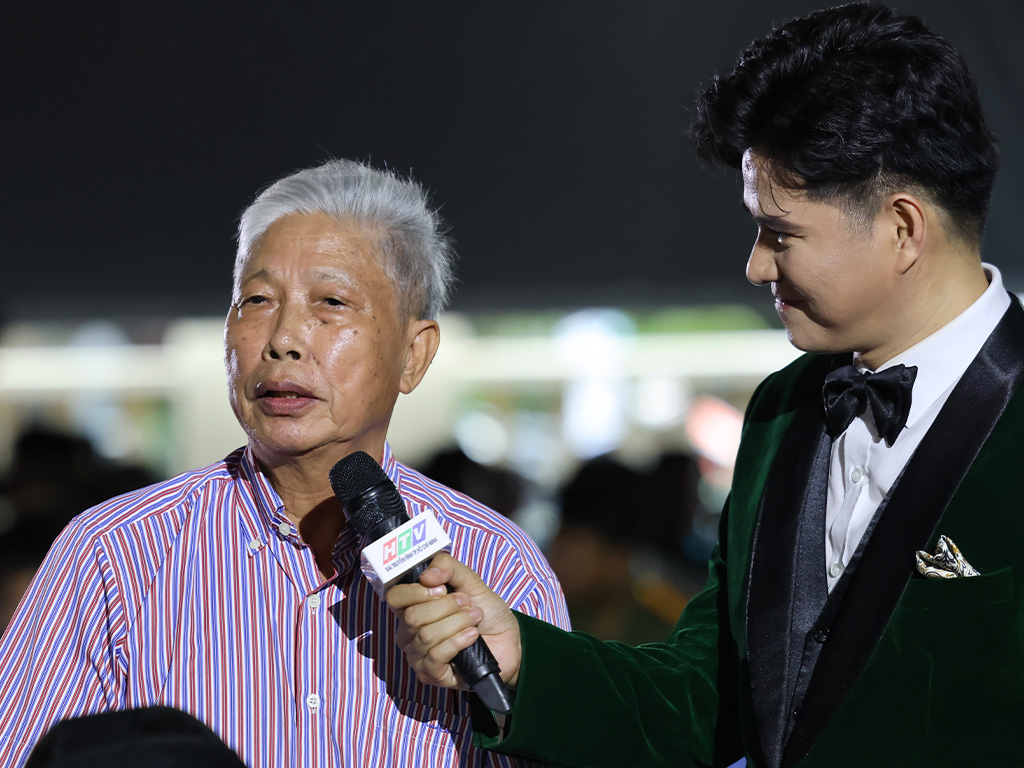 Ông Hà Quang Yên, một trong những tấm gương tiêu biểu được vinh danh tại chương trình