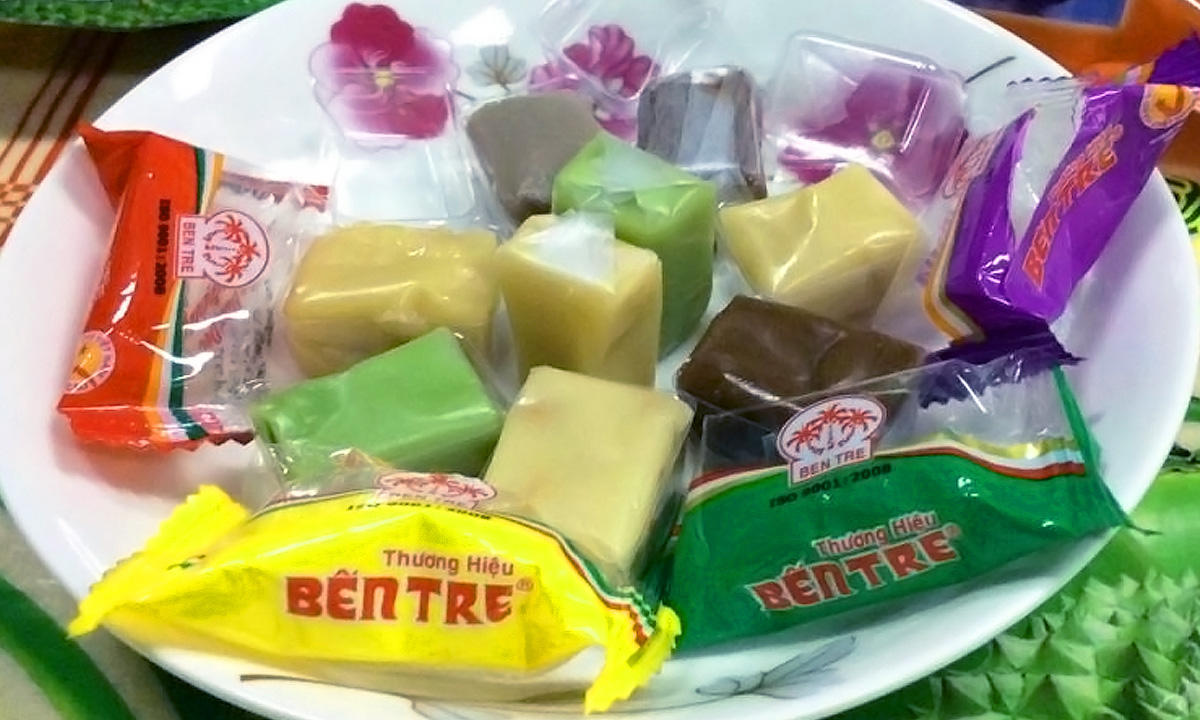 Kẹo dừa Bến Tre được Taste Atlas vinh danh