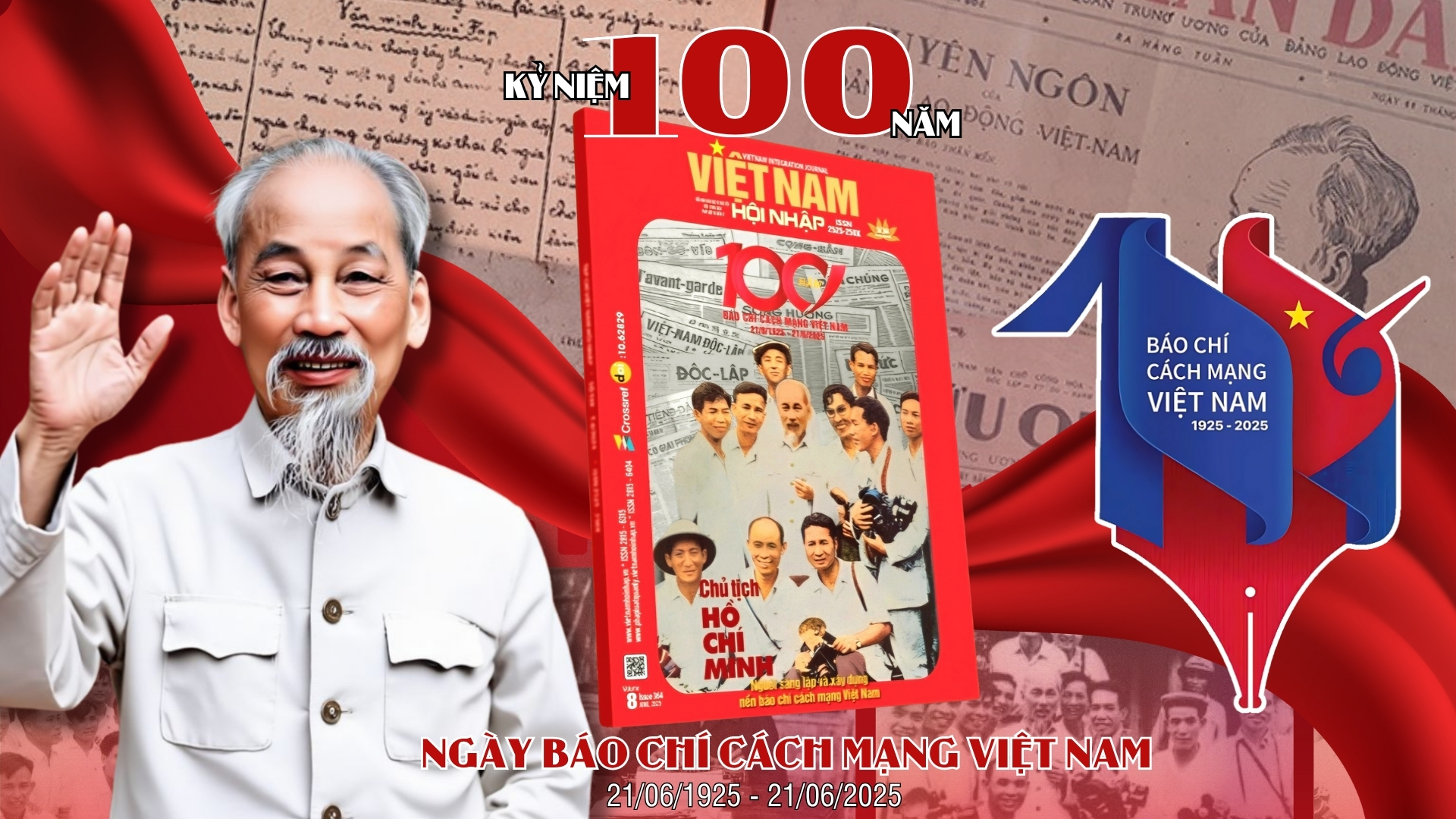 Tự hào 100 năm báo chí cách mạng Việt Nam: Viết tiếp hành trình đồng hành cùng dân tộc