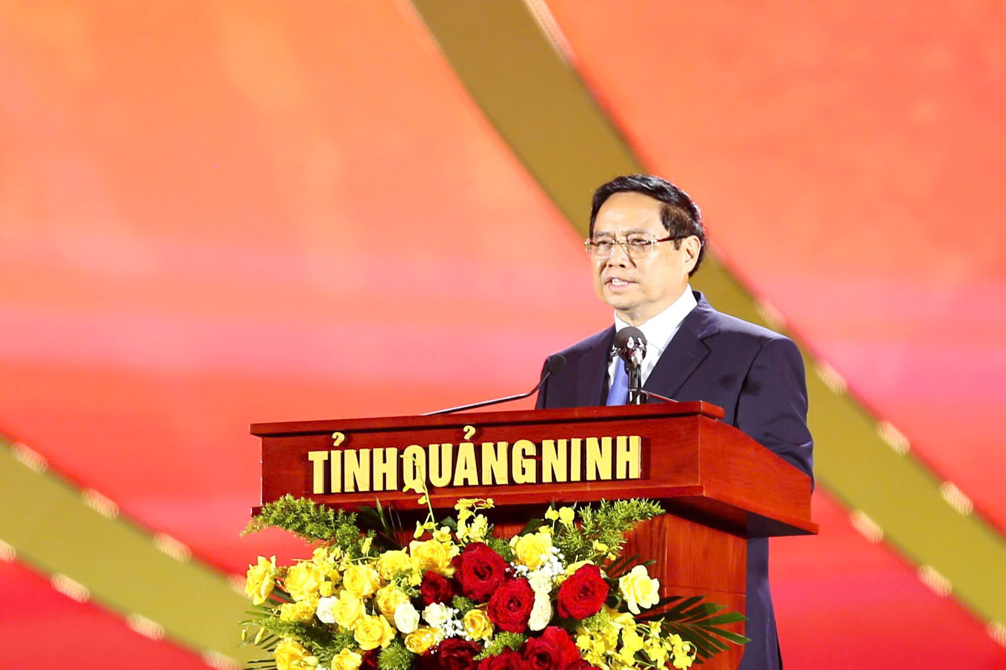 Thủ tướng Chính phủ Phạm Minh Chính dự và phát biểu tại chương trình công bố.