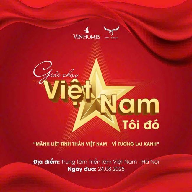 giải chạy Việt Nam Tôi đó