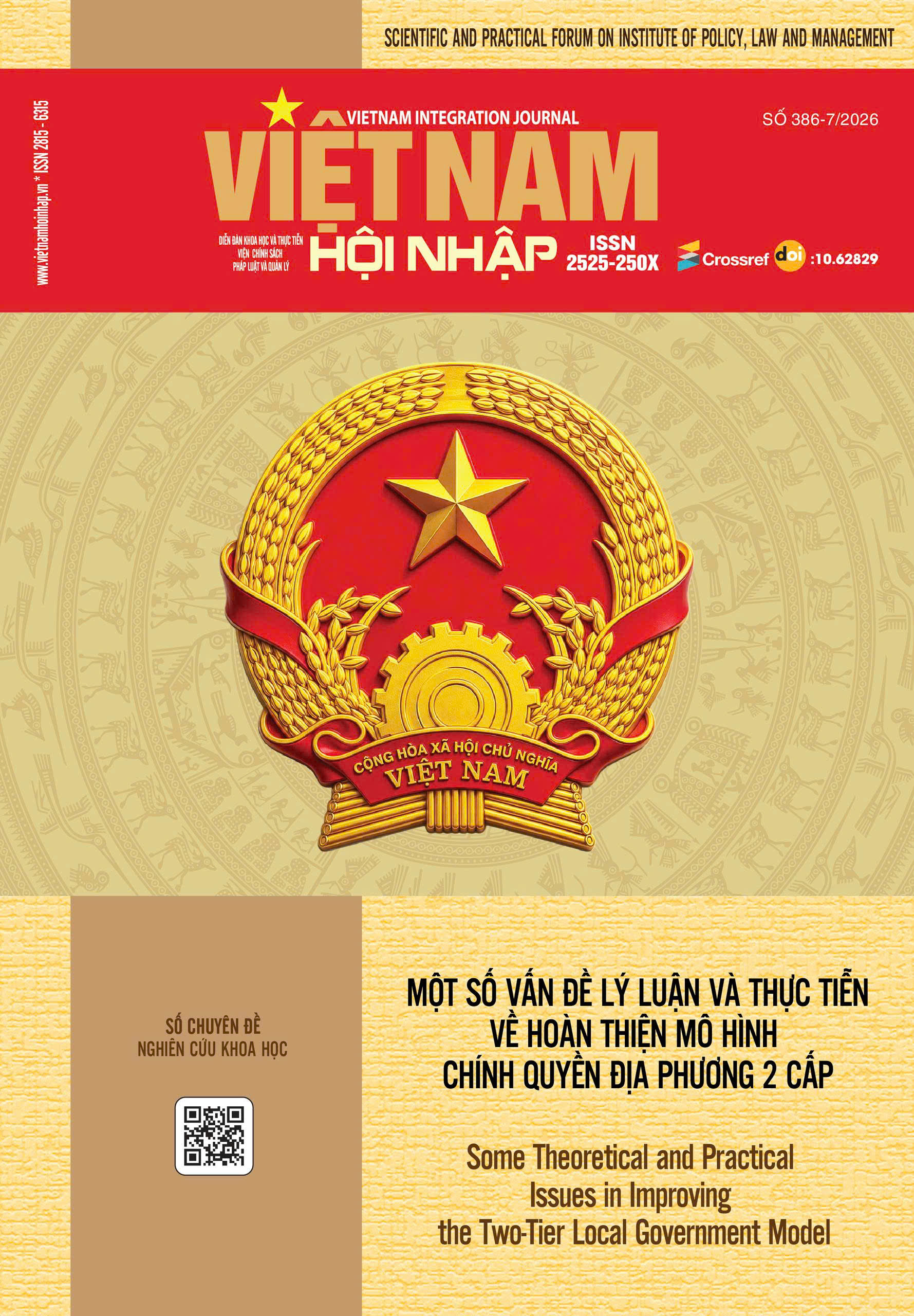 Hoàn thiện mô hình chính quyền địa phương 2 cấp