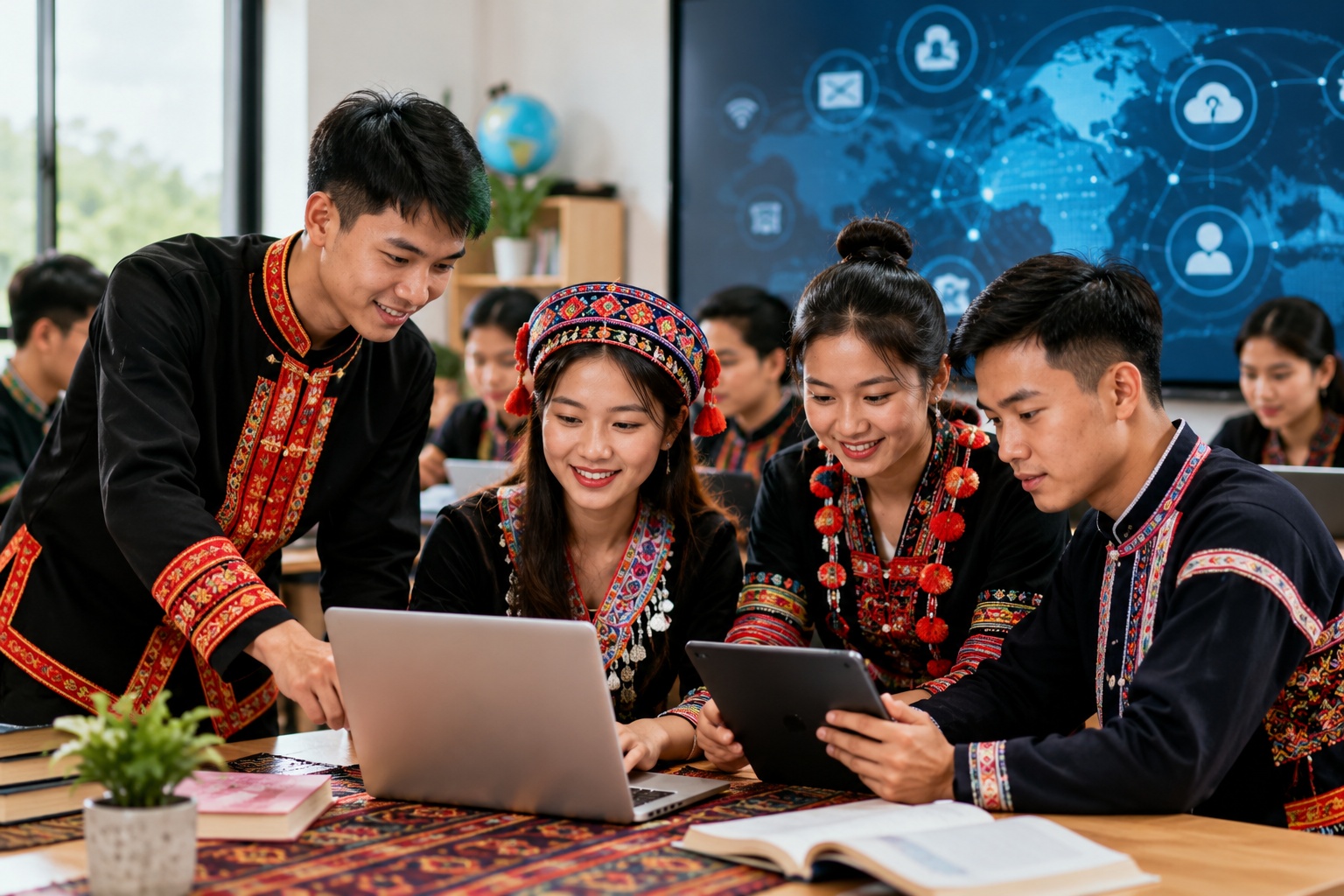 Trao cơ hội cho sinh viên dân tộc thiểu số trong kỷ nguyên số để mở rộng cánh cửa phát triển nguồn nhân lực chất lượng cao